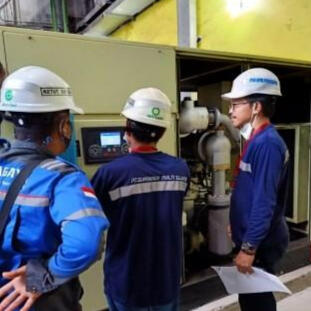 Pekerjaan Jasa Overhaul Kompressor Ingersoll Rand Model SM 132W (Oil Free)